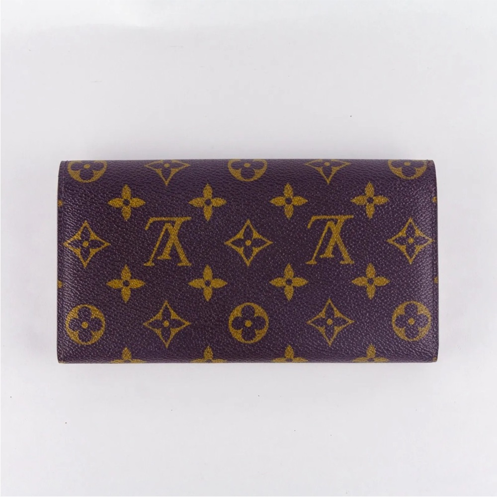 Louis Vuitton LV Long Wallet Monogram 7.4x4.2in Portefeuil Sarah With Box #A1037 - Picture 3 of 16